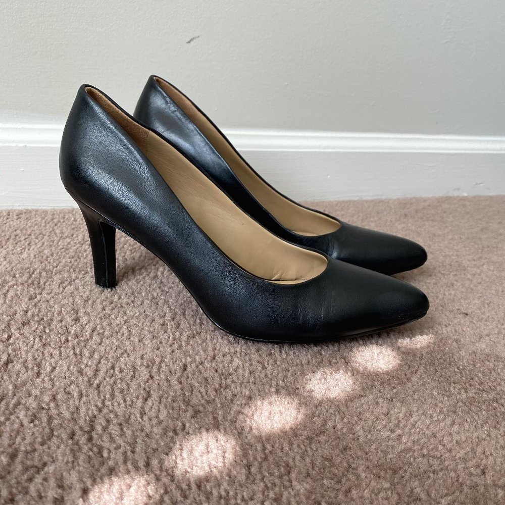 Naturalizer Evie Black Heels - Size 7